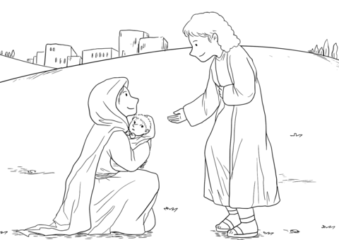 James 1 27 Do The Word Coloring Page